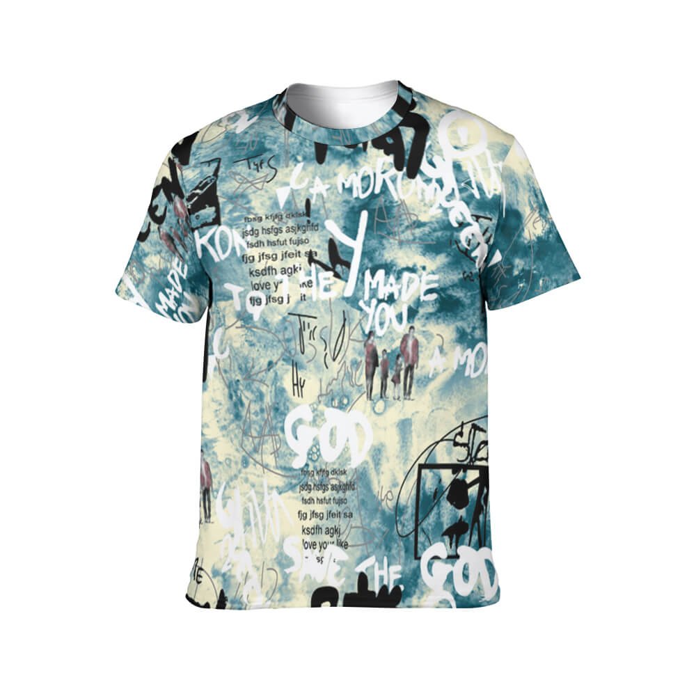 Custom Men's Short Sleeve T-Shirt — Style 03 product view 1