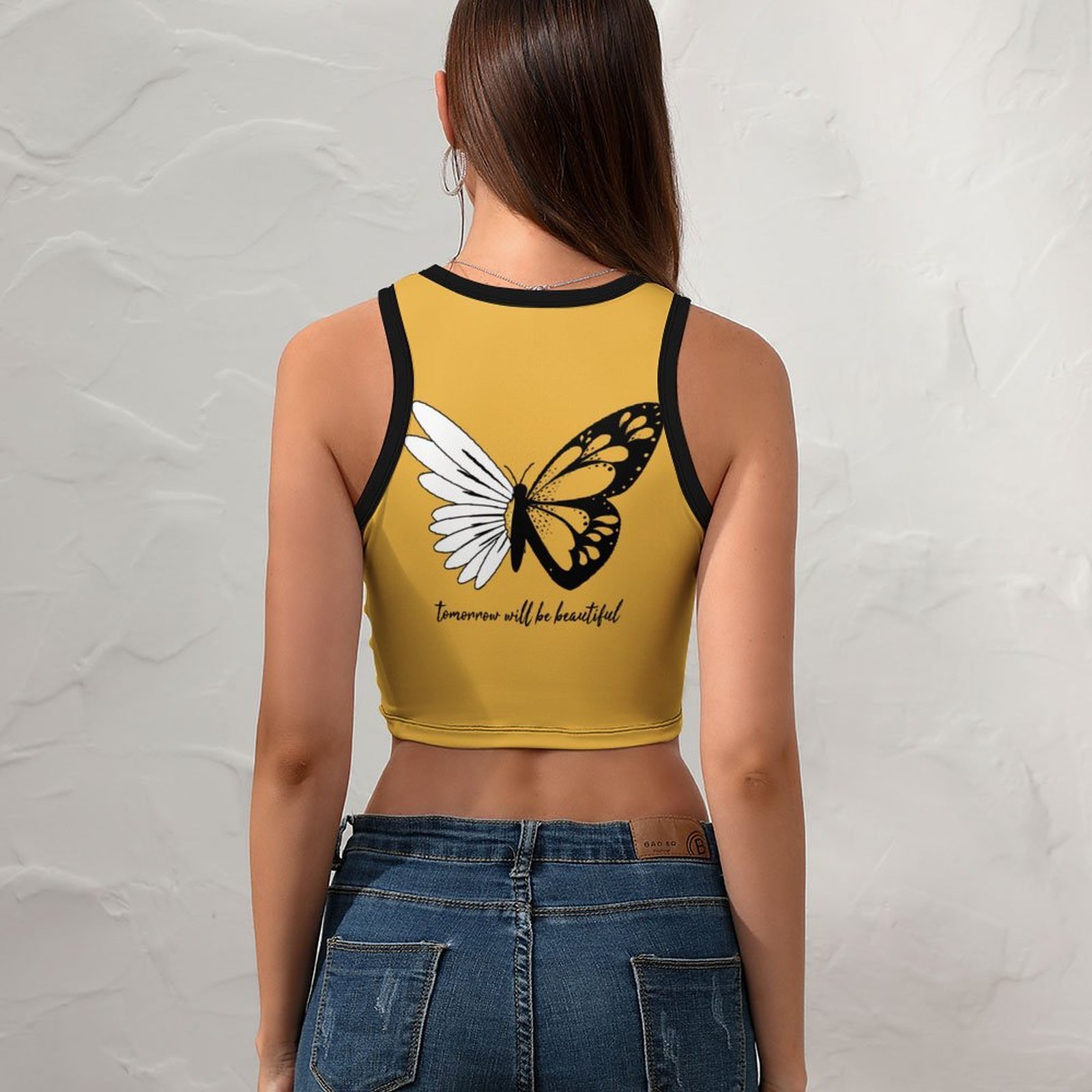 Custom Crop Top — Style 03 product view 3