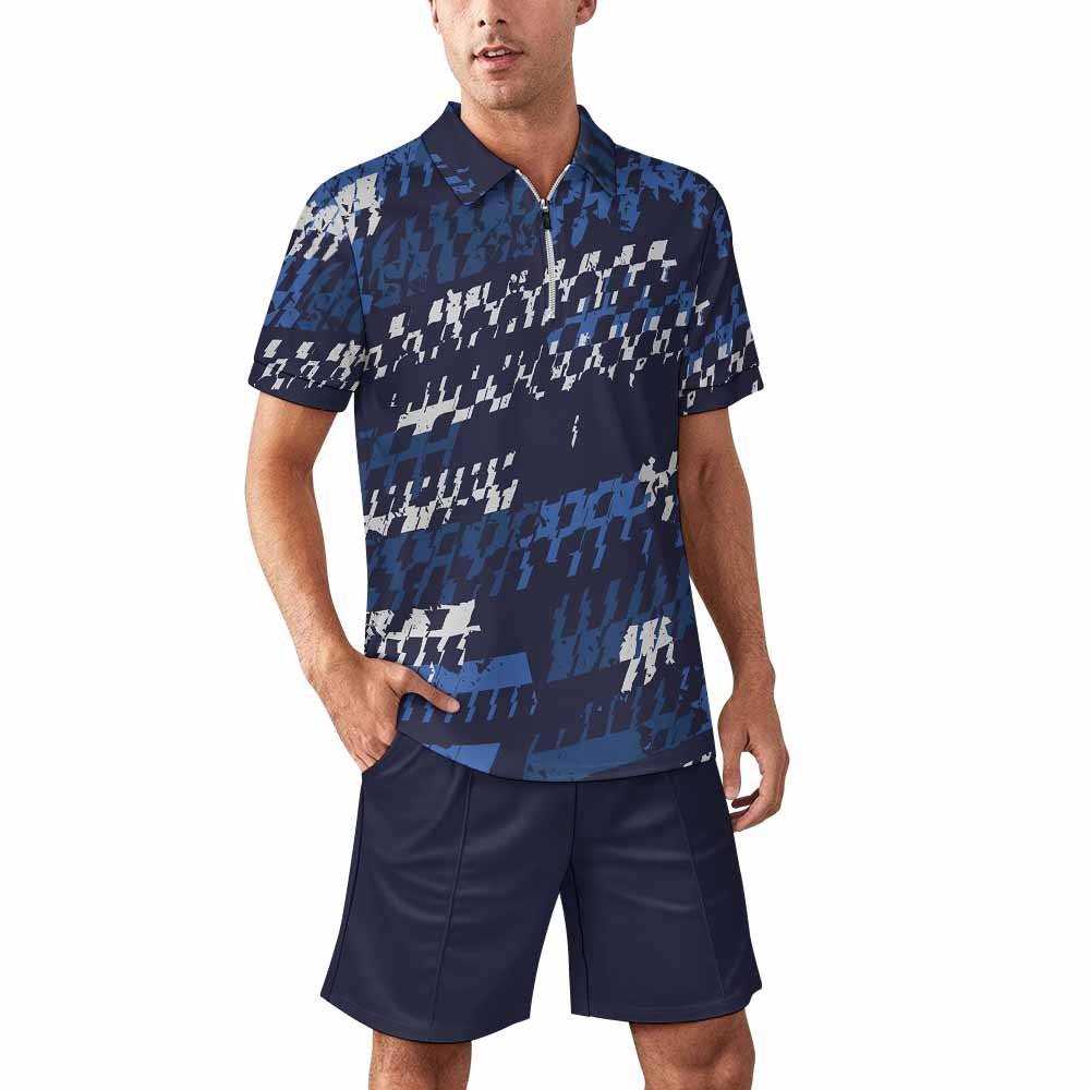 Custom Zipper POLO set — Style 01 product view 1