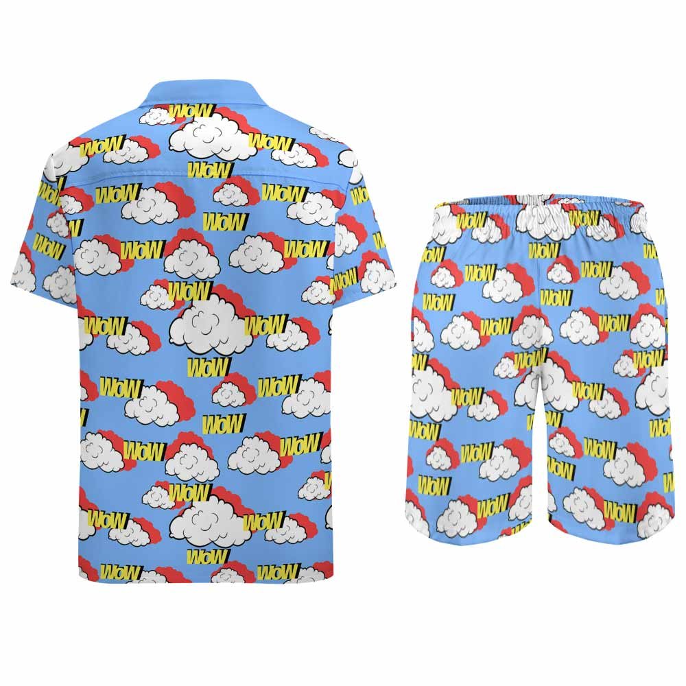 Custom Men's Beach Suit — Style 03 product view 5