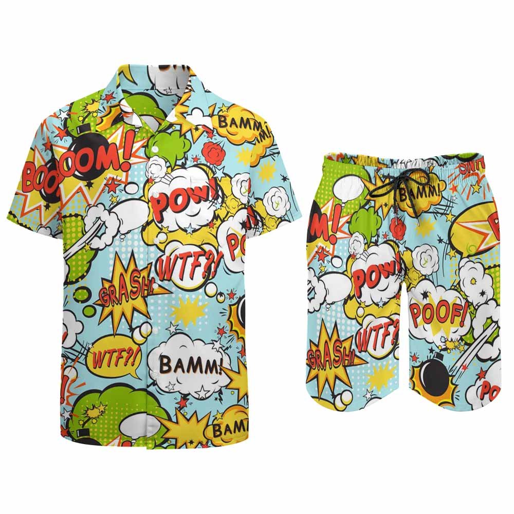 Custom Men's Beach Suit — Style 01 product view 4