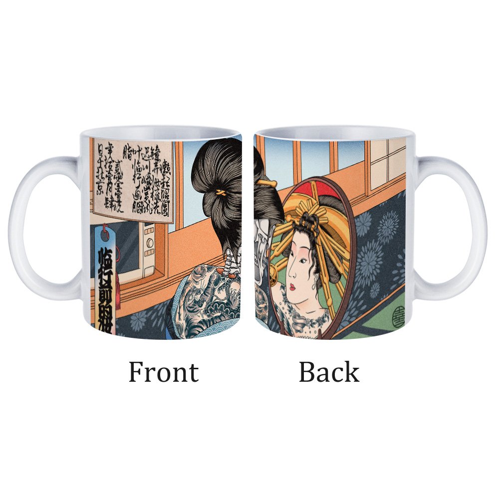 Custom White Mug — Style 02 product view 1