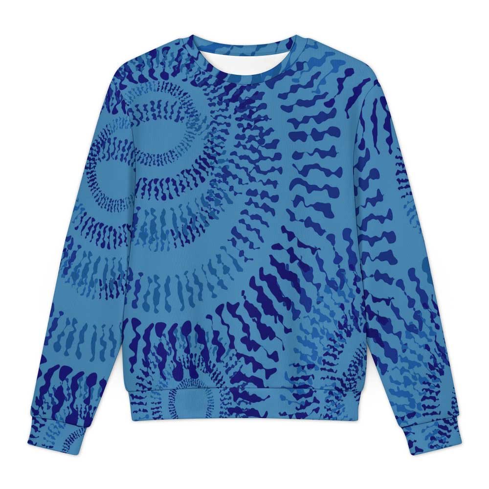 Custom Loose fitting pullover sweater — Style 02 product view 4