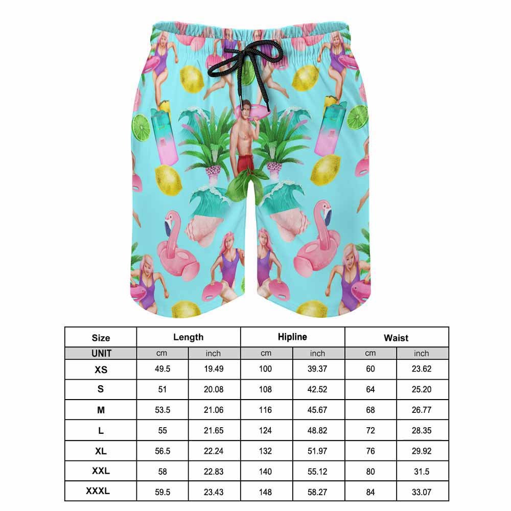 Custom Men's Beachwear — Style 01 product view 3