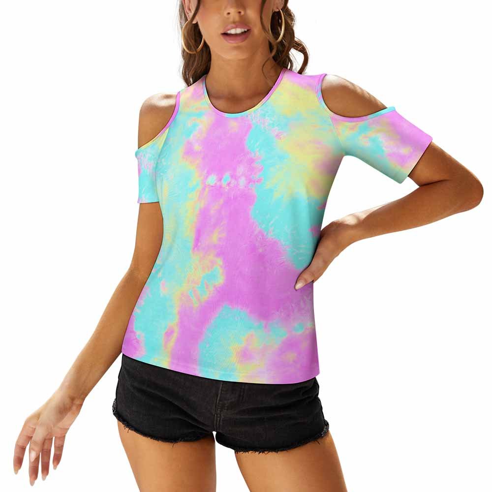 Custom Crewneck casual solid color short sleeve-Single graph product view 1