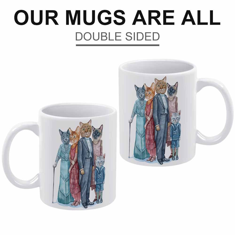 Custom White Mug — Style 01 product view 4