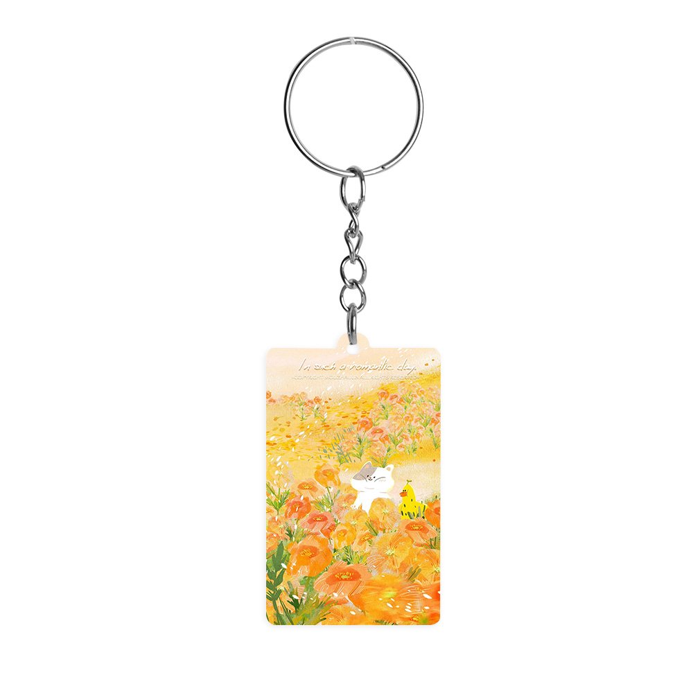 Custom Acrylic keychain — Style 01 product view 1