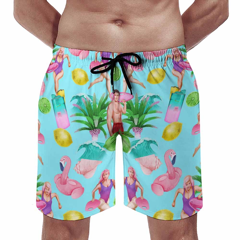 Custom Men's Beachwear — Style 01 product view 2