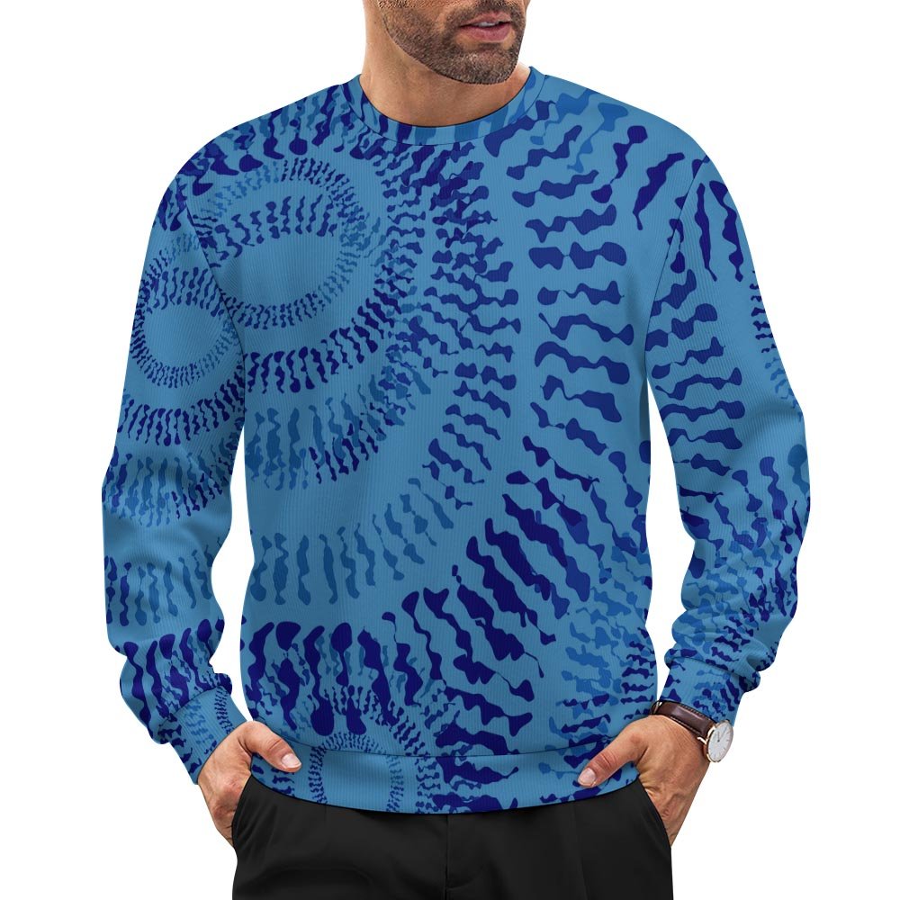 Custom Loose fitting pullover sweater — Style 02 product view 1