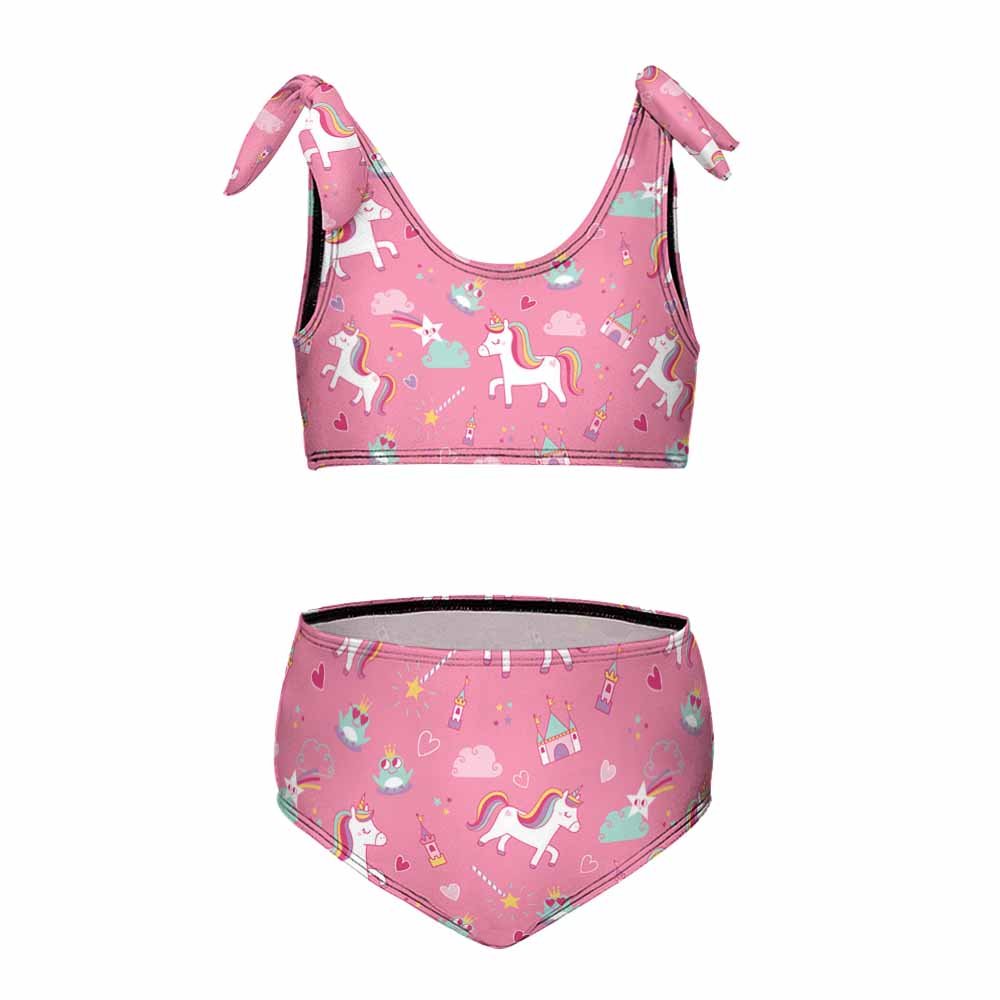 Custom Children's strappy swimsuit product view 1